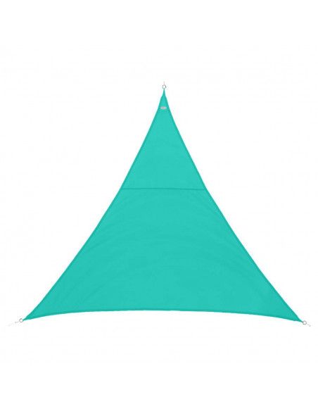 Voile d'ombrage triangulaire - 2 x 2 x 2 m - Bleu 