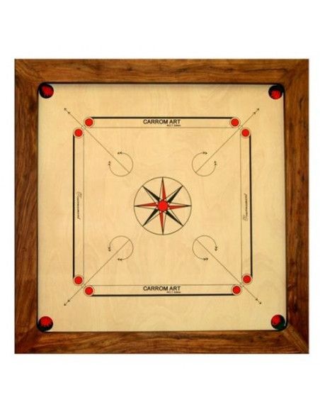 Carrom Champion - 88 x 88 cm - Jeu de billard