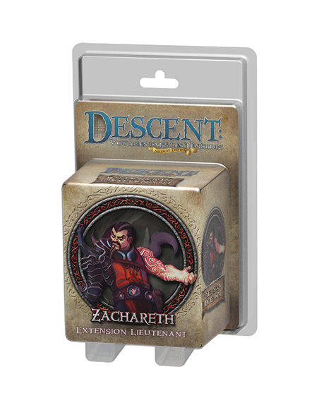 Descent : Voyage dans les ténèbres - Extension Lieutenant Zachareth - Jeux de plateau