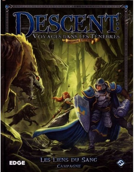 Descent : Voyage dans les ténèbres - Extension Liens du Sang - Jeux de plateau