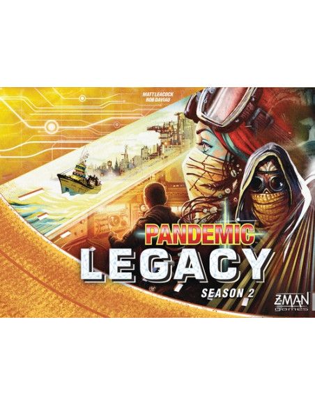 Pandemic Legacy - Saison 2 - Jaune - Jeu de société