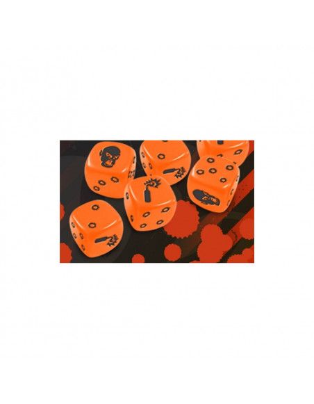 Zombicide - Set de dés - Orange