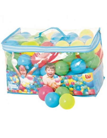 100 balles rebondissantes Splash and Play - D 6,5 cm