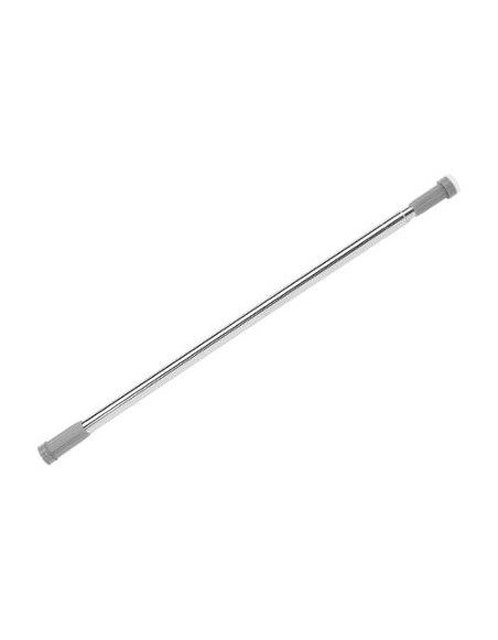 Barre de douche extensible - Inox - De 70 à 120 cm