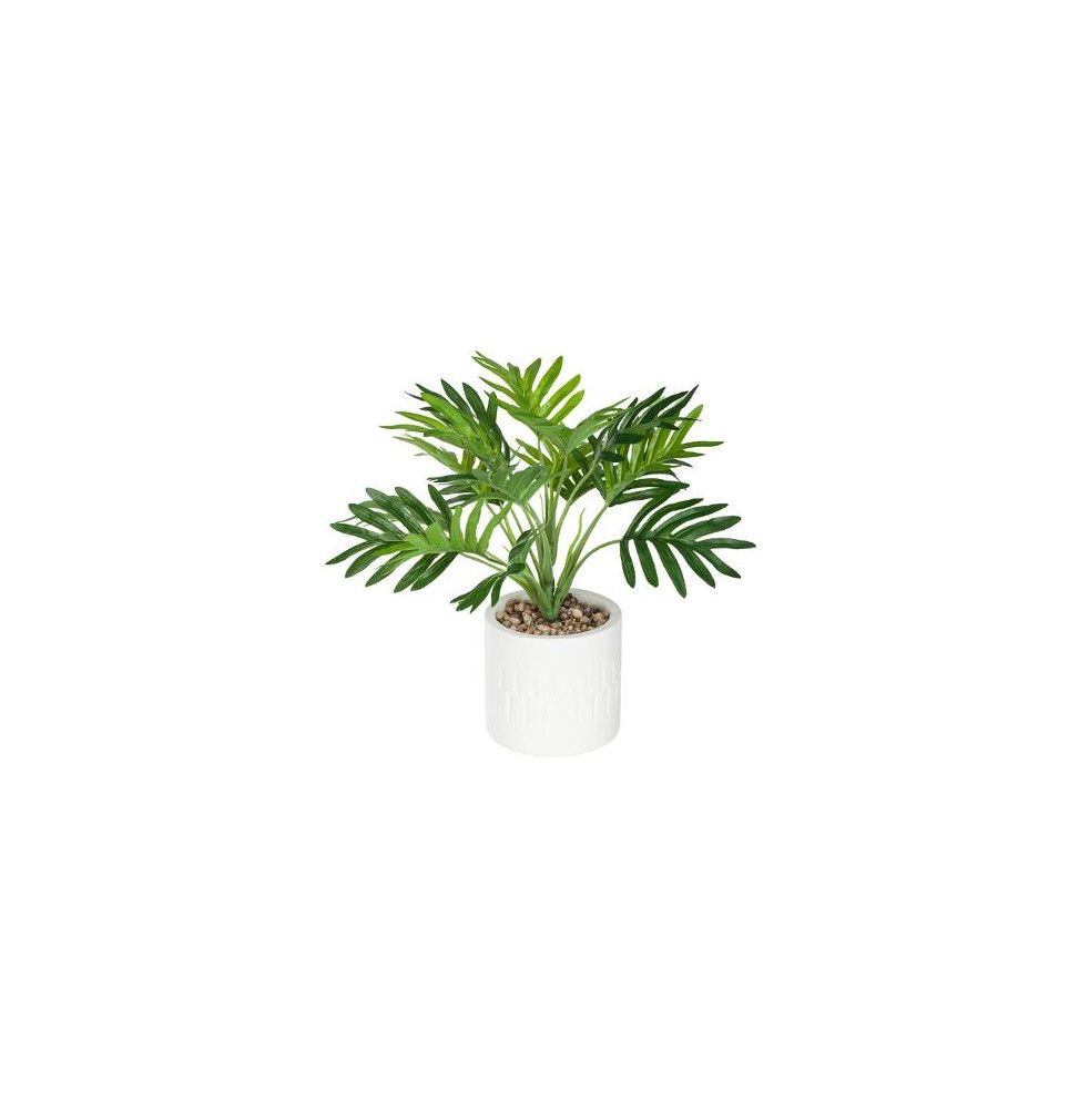 Petit Palmier Artificiel En Pot Etnik H 29 Cm