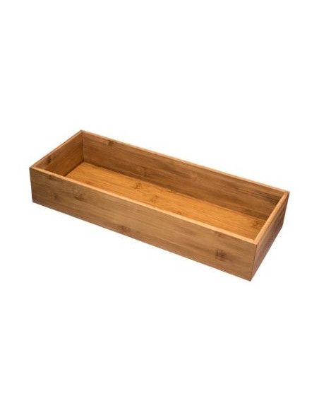 Organiseur de tiroir - 15 x 38 x 7 cm - Bambou