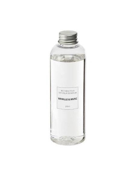 Recharge pour diffuseur - Parfum vanille et musc - 200 ml