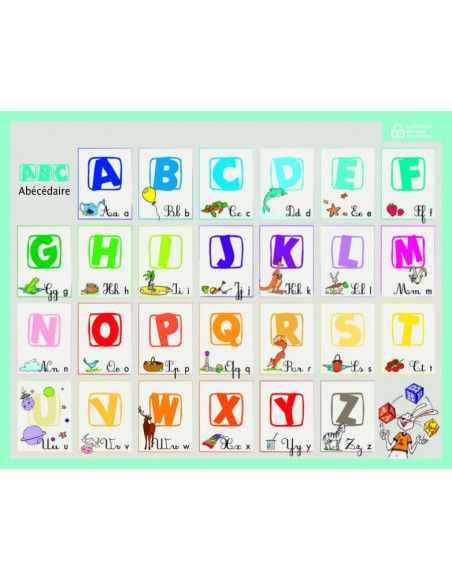 Fiche mémo souple Maternelle - L 20,5 x l 26,5 cm