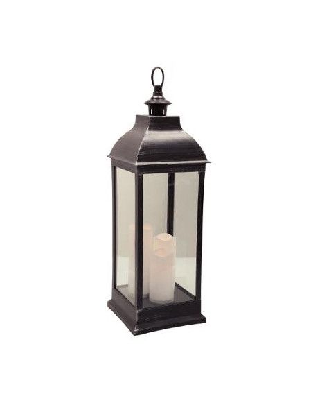 Lanterne LED - Modèle antique - H 71 cm