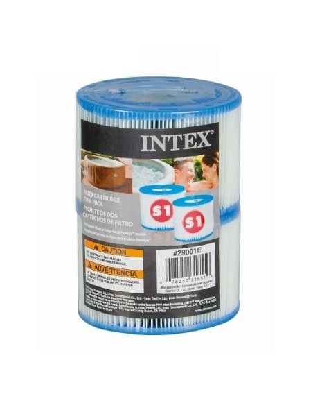 Cartouches pour SPA - Intex - 1 lot de 2 cartouches de filtration