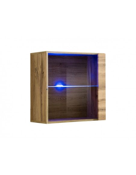 Vitrine carrée - Switch WW 3 - L 60 cm x P 30 cm x H 60 cm - Bois