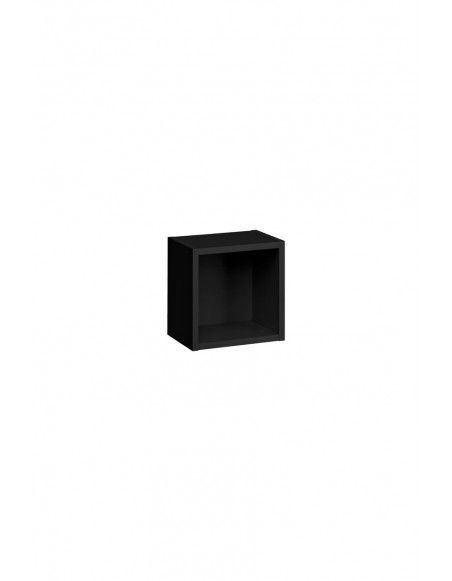 Rangement carré - Blox RW10 - L 35 cm x P 25 cm x H 35 cm - Noir