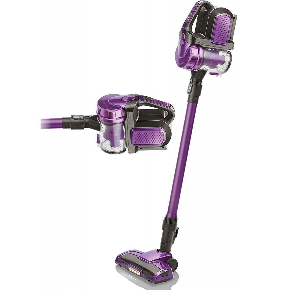 Aspirateur sans fil - Autonomie de 55 min - Violet