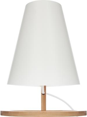 Lampe de chevet design touch - h. 32 cm - blanc THE HOME DECO