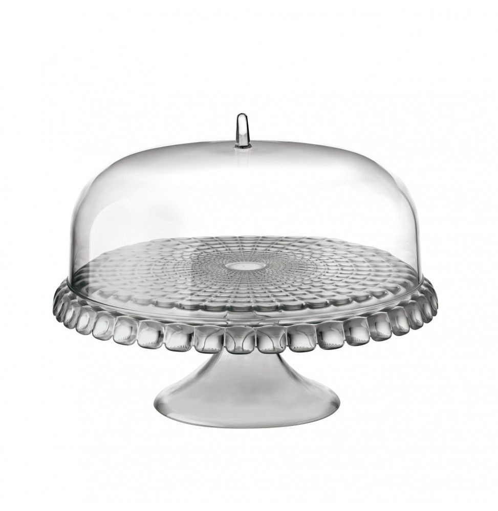 Présentoir à gâteau avec cloche - D 36 cm