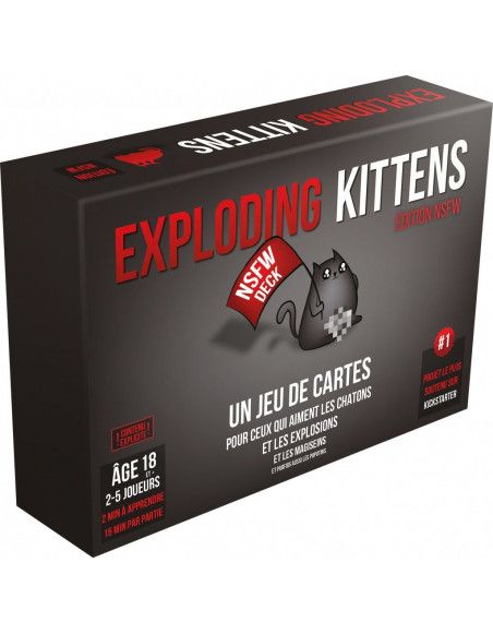 Exploding Kittens - NSFW Version - Jeu famille