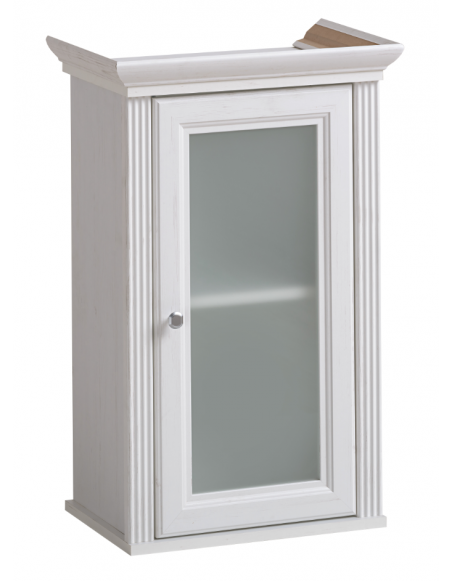 Armoire de salle de bain Lutecia White - 48 x 32 x 76 cm - Rangement