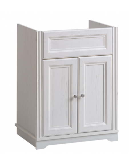 Meuble sous vasque - 60 x 45 x 79 cm - Lutecia White