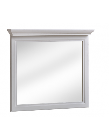 Miroir de salle de bain Lutecia White - 85 x 76 cm