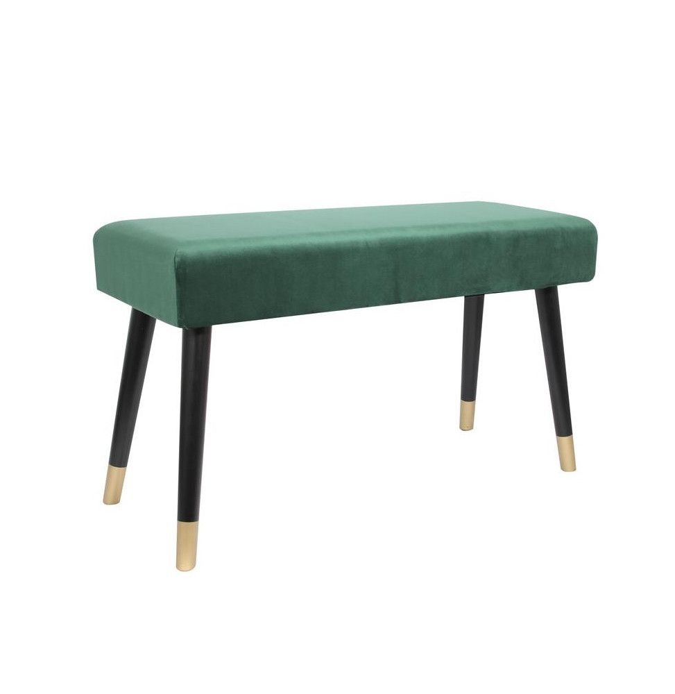Banc en velours - Vert