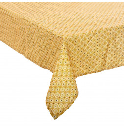 SUNBEAUTY Nappe Carrée 140x140 Anti Tache Nappe de Table Champêtres Lin  Coton Table Cloth Square 140x140 cm Tablecloth pour Table de Cuisine  Decoration