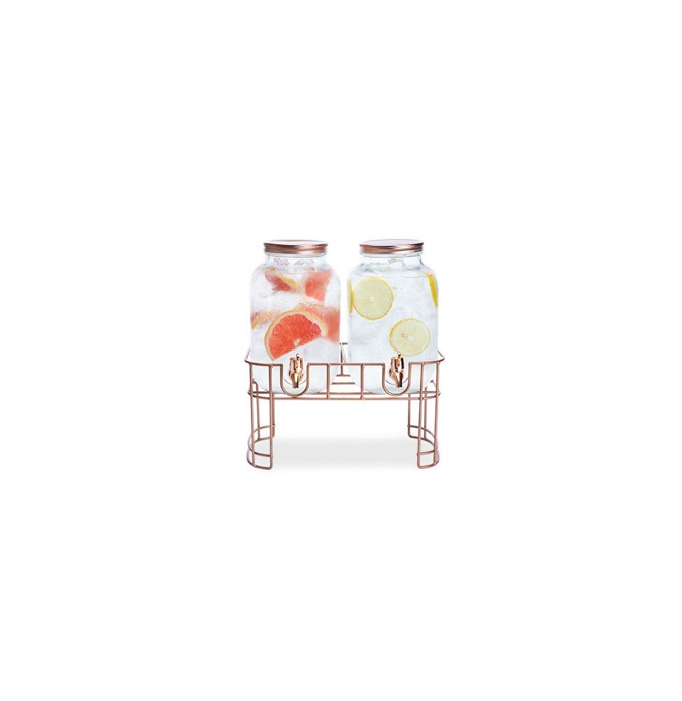 Distributeur de jus duo - Verre