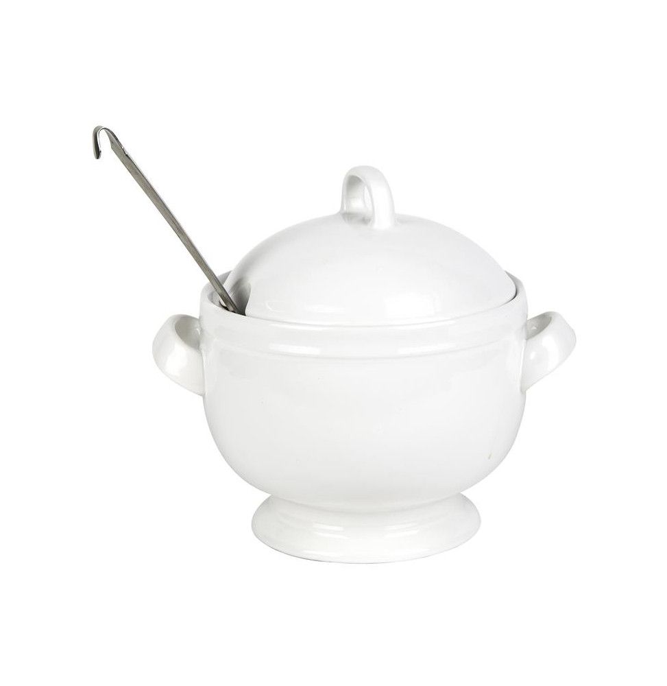 Soupière en céramique - Style classique - D 25 cm