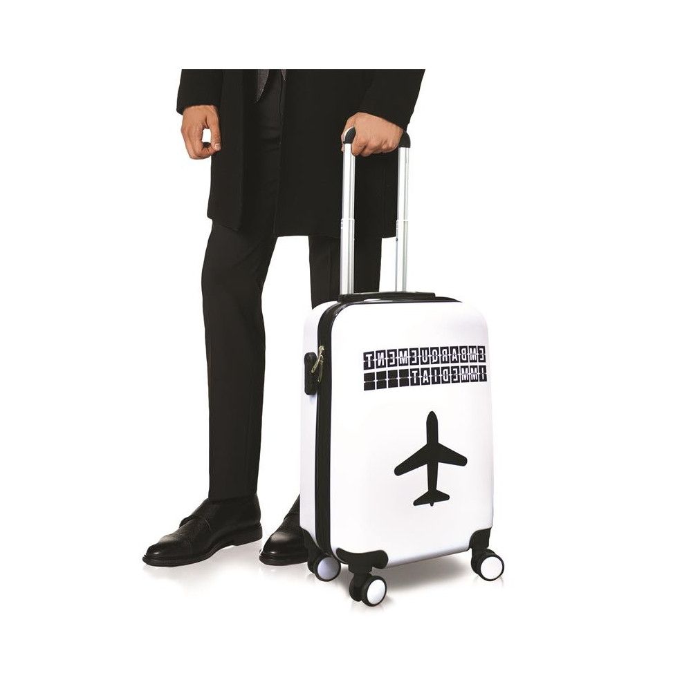 Valise cabine - 38 L - Blanc
