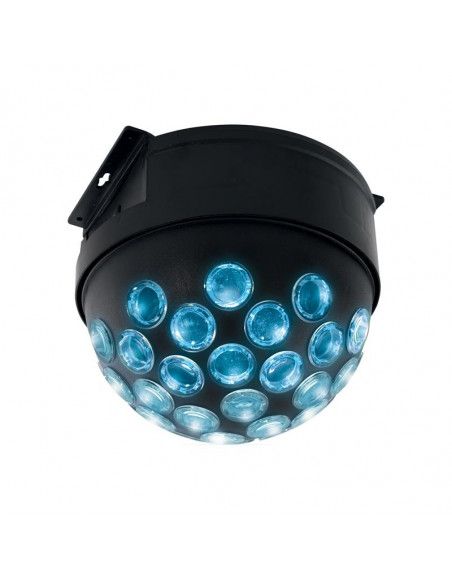 Jeu de lumière LED boule disco - L 22 x l 21 x H 18 cm - Couleur changeante