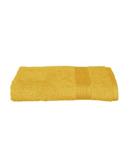 Serviette de douche en coton - 70 x 130 - Jaune