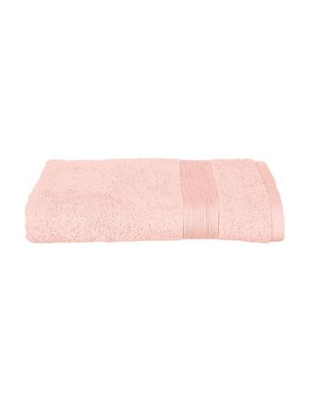 Serviette de douche en coton - 70 x 130 - Rose Pastel