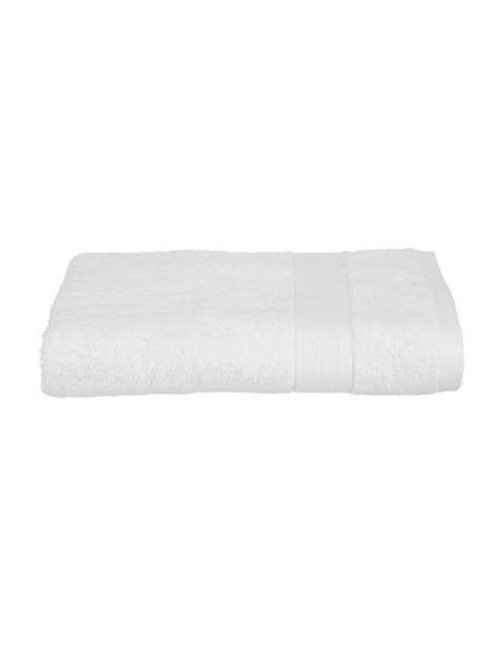 Serviette de douche en coton - 70 x 130 - Blanc