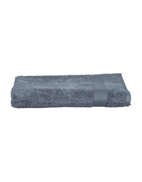 Serviette de bain en coton - 100 x 150 cm - Gris