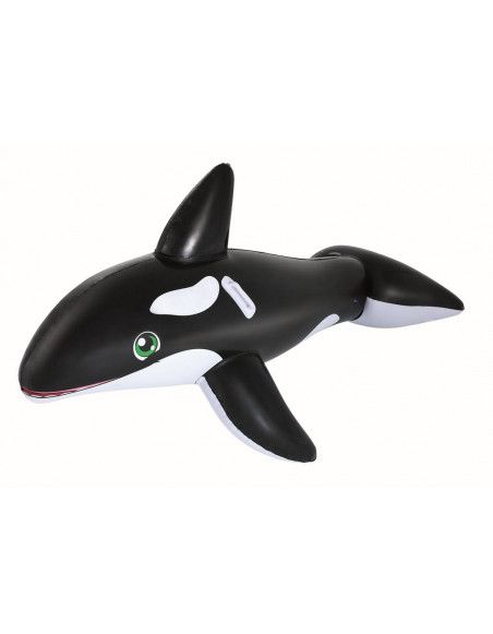 Baleine géante à chevaucher - 203 x 102 cm - Noir