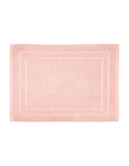 Tapis de bain en coton - 50 x 70 cm - Rose pastel