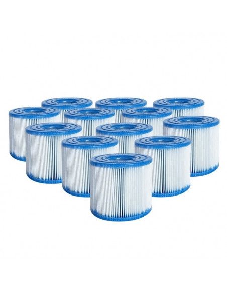 Lot de 12 cartouches de filtration type H - Pour piscines - Intex
