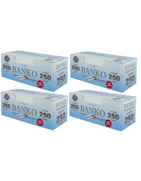 Tubes à cigarettes Banko - Lot de 1000 tubes