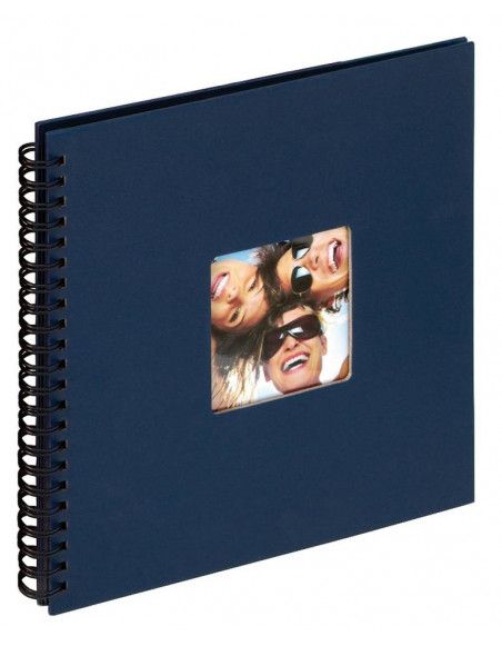 Album photos à spirales 50 pages "Walther fun" - 200 photos 10 x 15 cm - Bleu