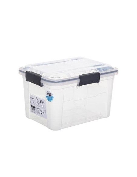 Boîte de rangement 18 L - L 38 x P 28,5 x H 24,5 cm