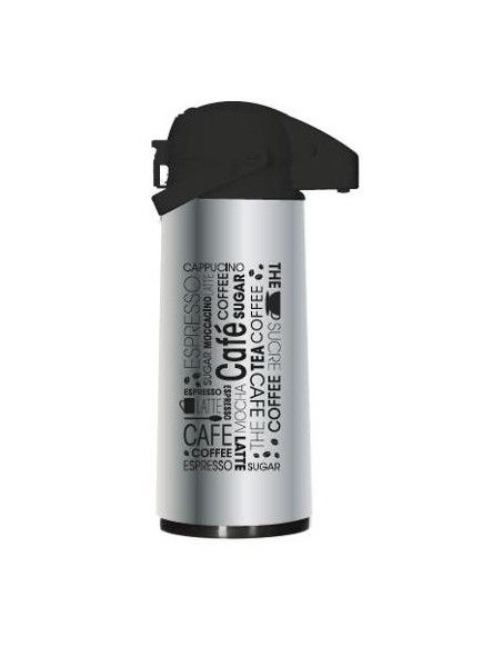 Thermos en métal - Argenté - 1,9 L