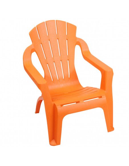 Petite chaise pour enfant Selva - L 38 x l 36 x H 44 cm - Orange