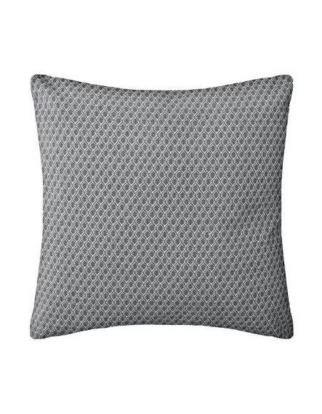 Coussin à motifs Otto - 38 x 38 cm - Gris