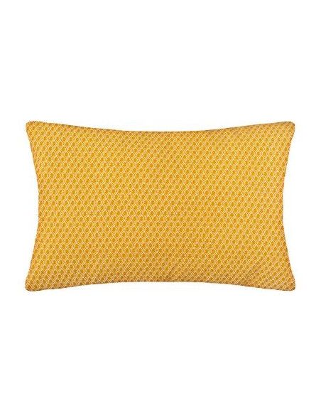 Coussin à motifs Otto - 30 x 50 cm - Jaune