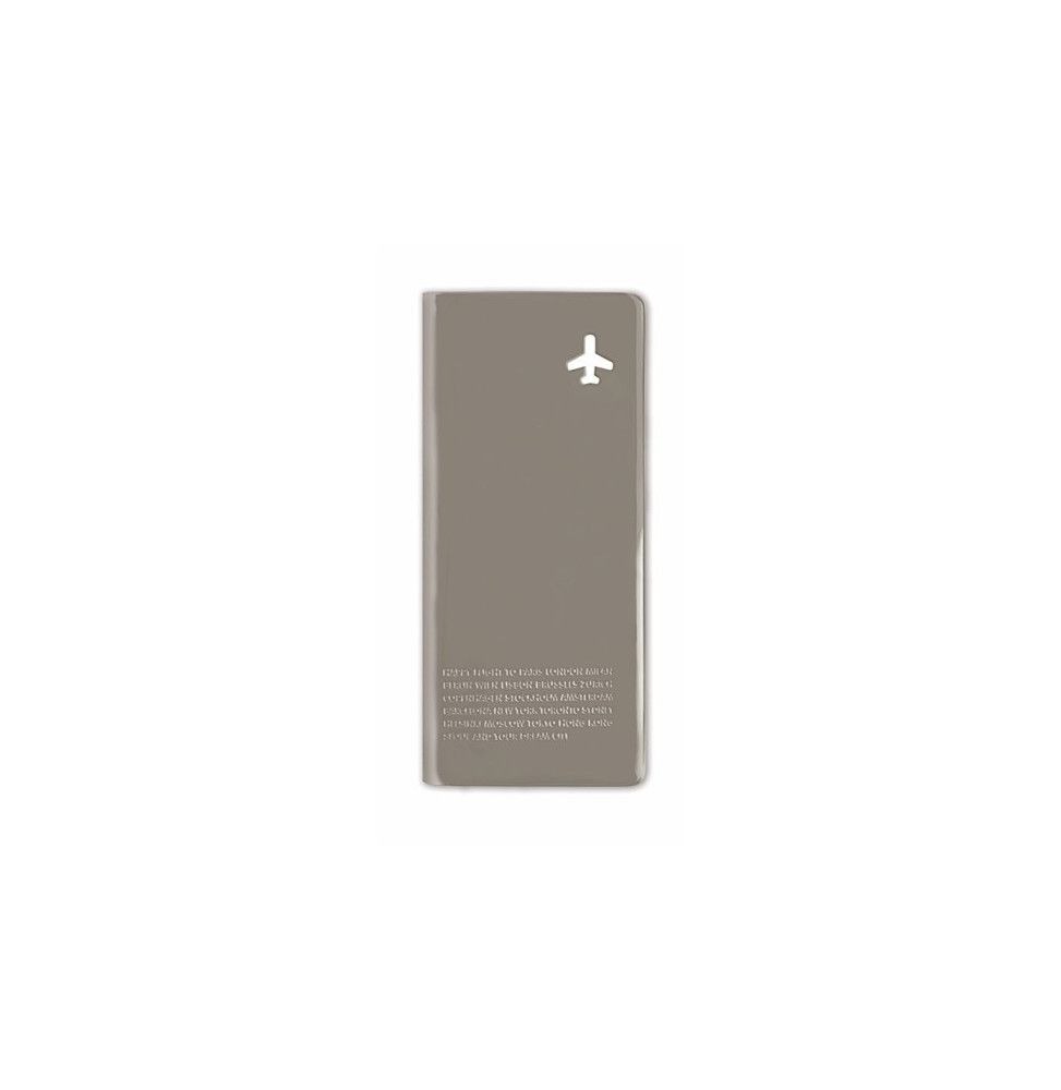 Organisateur de voyage - 22 x 10 cm - Gris