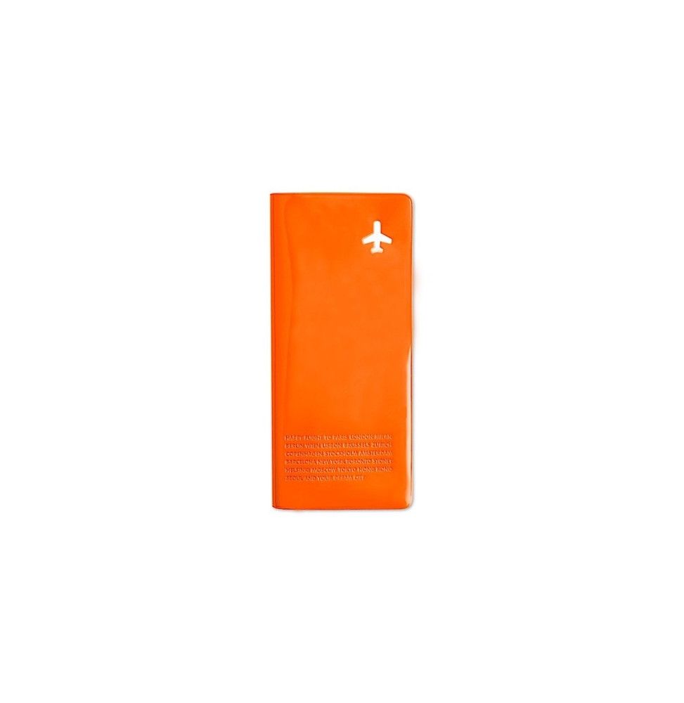 Organisateur de voyage - 22 x 10 cm - Orange