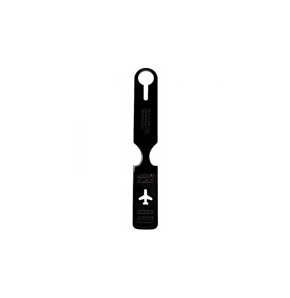Porte-adresse pour bagage - Noir