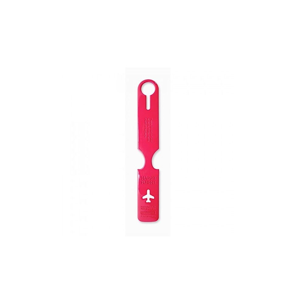 Porte-adresse pour bagage - Rose