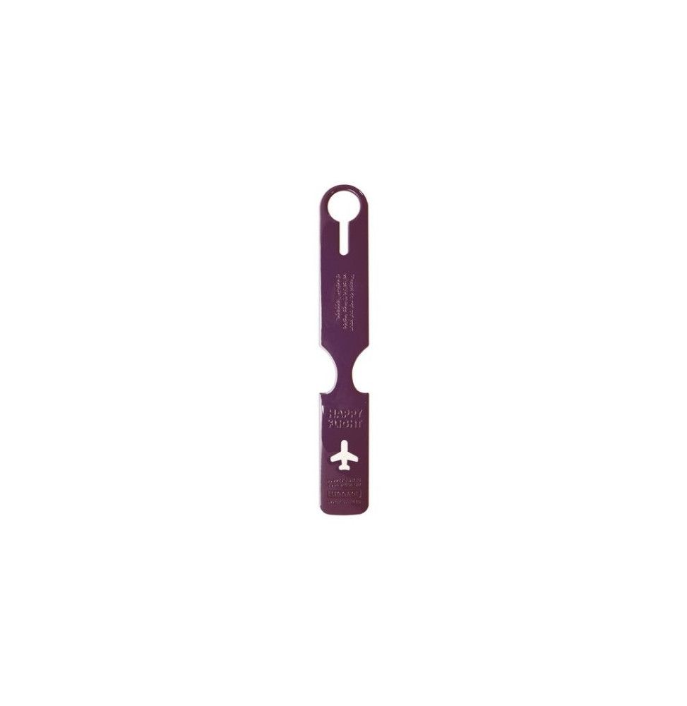 Porte-adresse pour bagage - Violet
