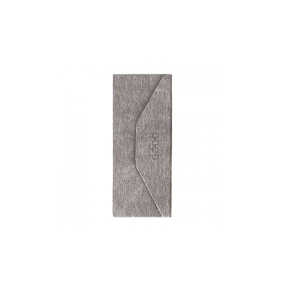 Etui à lunettes pliable - 16 x 7 x 7 cm - Gris