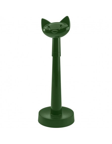 Porte-rouleau essuie-tout Chat - Vert foncé